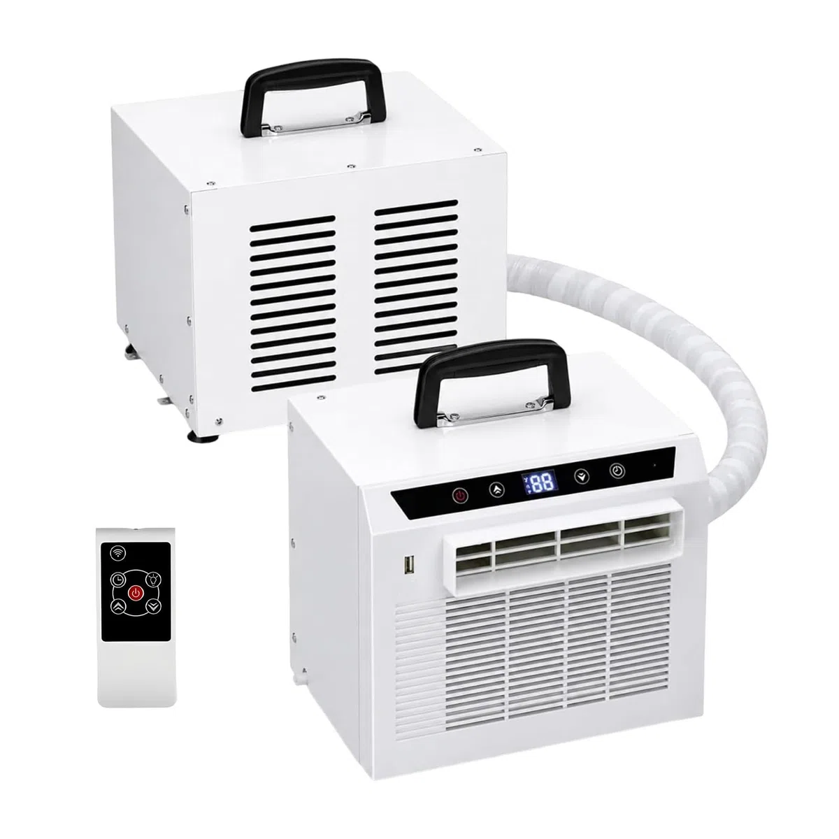Mini Split Portátil 3000 BTU, Aire Acondicionado Bajo Consumo 360W