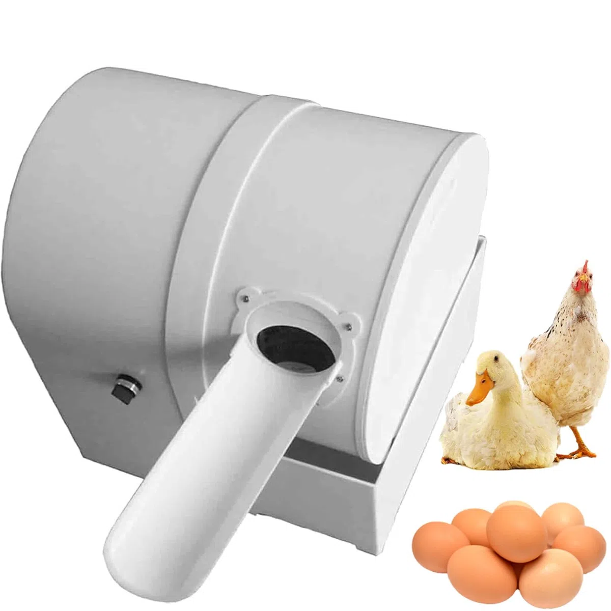 Equipo de lavado automático de huevos, limpiador eléctrico de doble estilo para huevos de pollo, pato y ganso, ideal para granjas y restaurantes