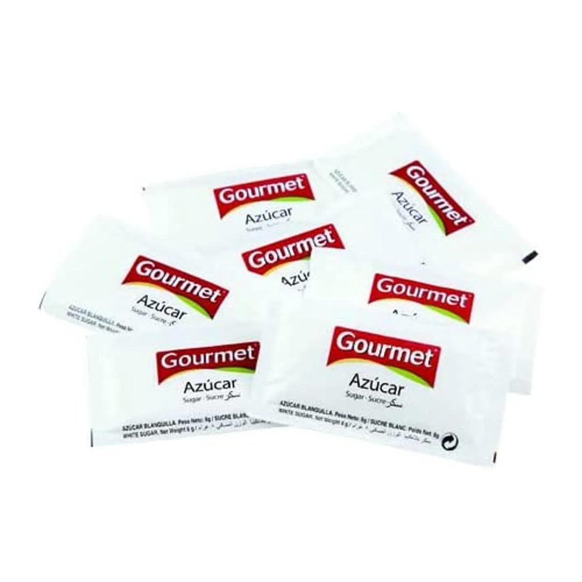 Marca Gourmet - Azúcar Blanco Sobres, 1200 x 8g