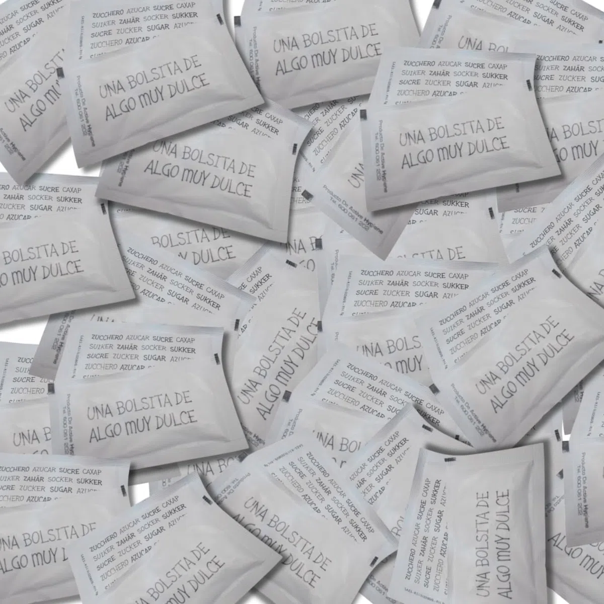 Pack Premium de Azúcar Blanco - 500 Sobres Monodosis de 7g Ideal para Hostelería